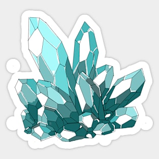 Crystals Sticker